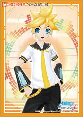 Bushiroad Sleeve Collection HG Vol.470 Hatsune Miku -Project DIVA- f [Kagamine Ren] (Card Sleeve) Item picture1
