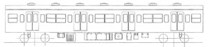 16番(HO) 【 200-2-MM 】 国鉄 101系 電車 二輛組 モハ2両キット(M+M`) (2両・組み立てキット) (鉄道模型)