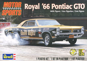 ロイヤル `66 ポンティアック GTO w/ フィギュア (プラモデル)