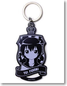YuruYuri Funami Yui Emblem Key Ring (Anime Toy)