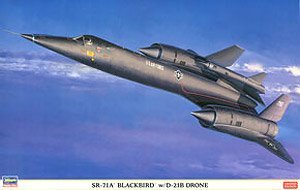 SR-71A Blackbird w/D-21B (Plastic model)