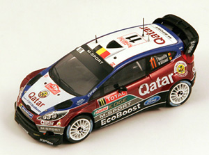 フォード フィエスタ RS WRC 2013年モンテカルロラリー #11 T.Neuville - N.Gilsoul (ミニカー)