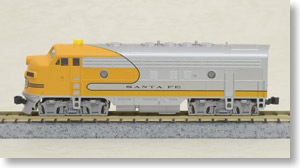 EMD F7A AT&SF `Yellow Bonnet` (イエローボンネット塗装) No.304 (305) ★外国形モデル (鉄道模型)
