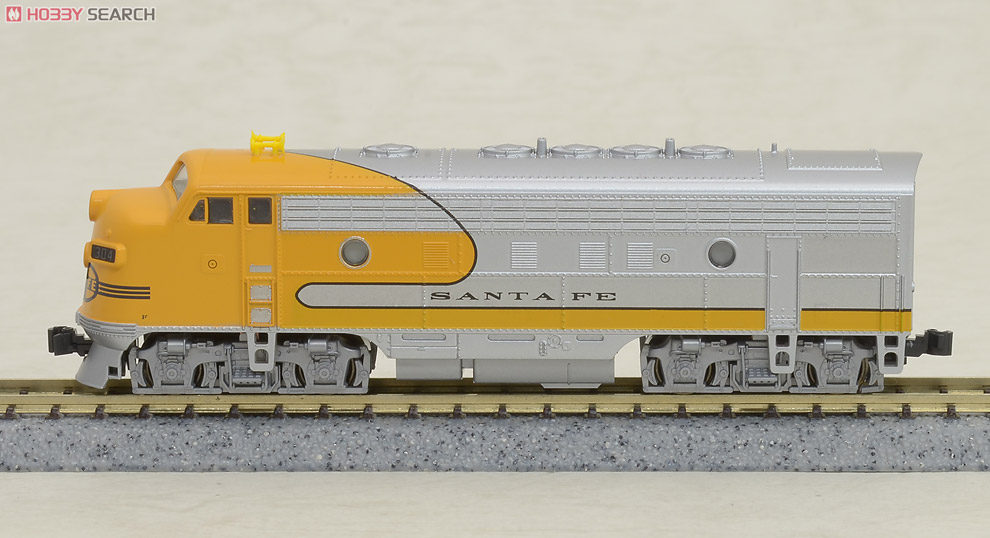EMD F7A AT&SF `Yellow Bonnet` (イエローボンネット塗装) No.304 (305) ★外国形モデル (鉄道模型) 商品画像1