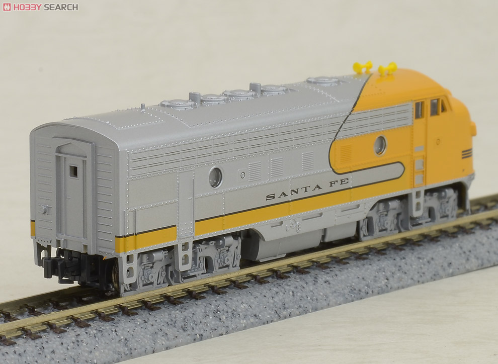 EMD F7A AT&SF `Yellow Bonnet` (イエローボンネット塗装) No.304 (305) ★外国形モデル (鉄道模型) 商品画像3