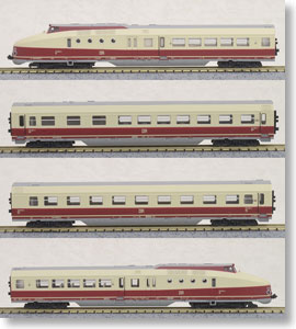 BR175 009-0 / 175 511-5 DR Grundeinheit, 4-teilig (New Car Number) (Basic 4-Car Set) (Model Train)