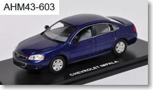 Chevy Impala 2011 (Imperial Blue) (ミニカー)