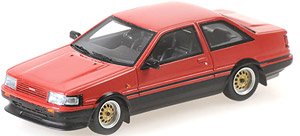 トヨタ カローラ GT (AE86) 1984 レッド (ミニカー)