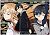 Sword Art Online Desk Mat Kazuto & Suguha & Asuna (Anime Toy) Item picture1