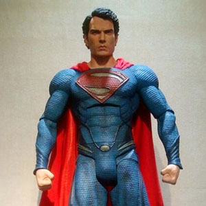 Superman Man of Steel / Superman 1/4 Action Figure (Completed)