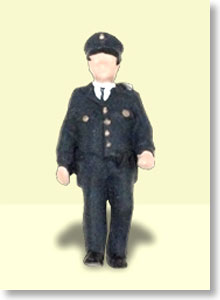 Ho Dolls KS-005 Police Officer 5 (1 figure) (Model Train)