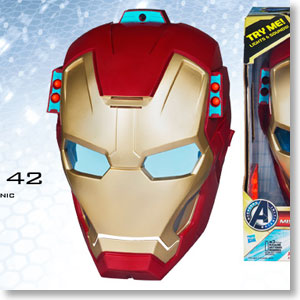 Iron Man 3 - Hasbro Roleplay: Mask / Level 2 Electronic - Iron Man Mark 42 (Henshin Dress-up)