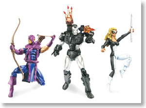 Marvel - Hasbro Action Figure: Marvel Universe (3.75 Inch) - Team Pack 2013 / West Coast Avengers (Completed)