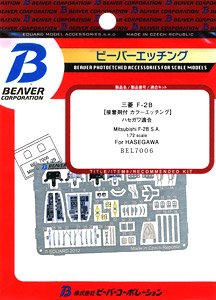 Mitsubishi F-2B Interior (for Hasegawa) (Plastic model)