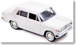 フィアット 124 1966年 - ホワイト (ミニカー)