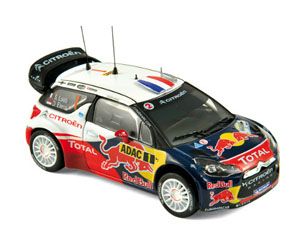 シトロエン DS3 WRC - 優勝車 2012年 ラリーアルマーニュ - Loeb / Elena (ミニカー)