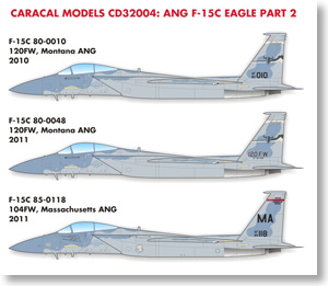 ANG F-15 Eagle Part2 (Decal)