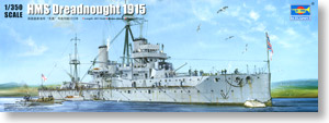 イギリス海軍戦艦 HMS ドレッドノート 1915 (プラモデル)