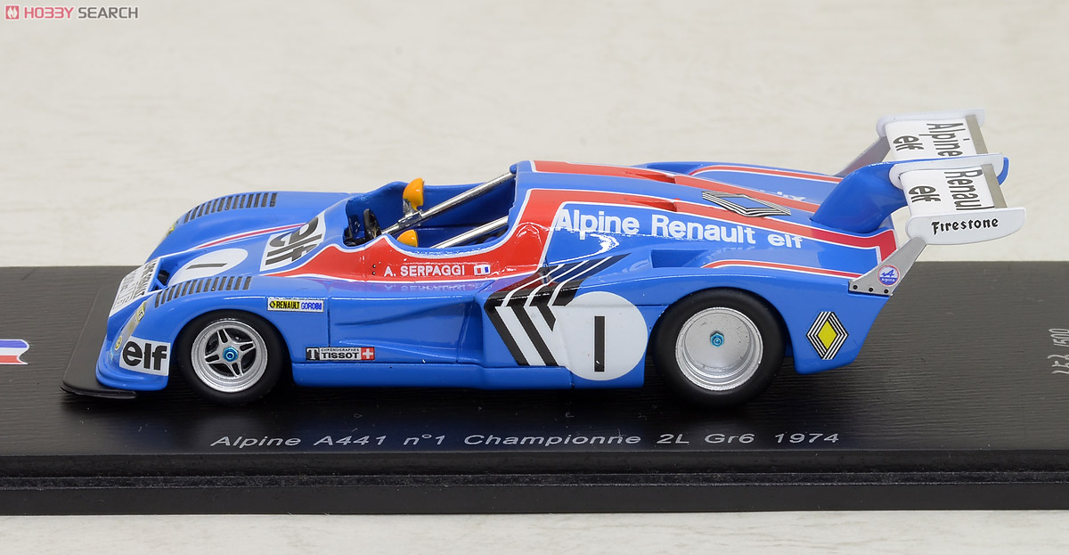アルピーヌ A441 ヨーロッパ2リッタースポーツカー選手権 1974 #1 A Serpaggi (ミニカー) 商品画像2