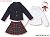 PNM St.Portoldam High School Winter Uniform Set (Navy x Red Check) (Fashion Doll) Item picture1