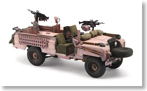 ランドローバー 1968 シリーズ IIA 109 SASパトロール車両 `Pink Panther` (ミニカー)