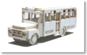 (Z) Bonnet Bus A (Doors: Center) (Unassembled Kit) (Model Train)
