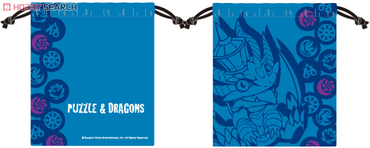パズル＆ドラゴンズ 巾着 メキングタルドラゴン (キャラクターグッズ) 商品画像1