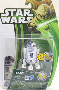Star Wars - Hasbro Action Figure: 3.75 Inch / Movie Heroes (2013) - #05 R2-D2 (Completed)