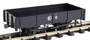 (HOナロー) 頸城鉄道 ト1 II 無蓋貨車 2輌セット (2両・組み立てキット) (鉄道模型)