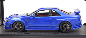 Nismo R34 GT-R Z-tune Bayside Blue ※レジンモデル (ミニカー)