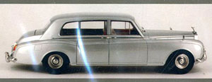 ロールスロイス ファントム （1964） RHD V シルバー (ミニカー)