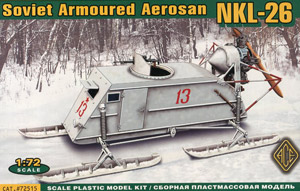 NKL-26 Soviet WW2 Aerosan (Plastic model)