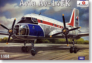 アビアAv-14FK双発写真測量機 (プラモデル)