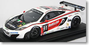 マクラーレン MP4-12C GT3 Blancpain Monza 2012 Body Club #91 飯田 章, J.S.Chen, M.Chen (ミニカー)