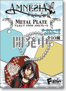 Amnesia Crowd Metal Plate 10 pieces (Shokugan)