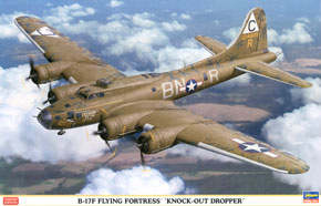 B-17F フライング フォートレス `ノックアウト ドロッパー` (プラモデル)