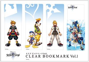 Kingdom Hearts II Clear Book Mark Vol.1 (Anime Toy)