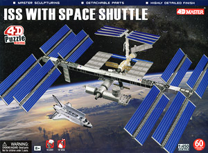 International Space Station & Space Shuttle (Plastic model)
