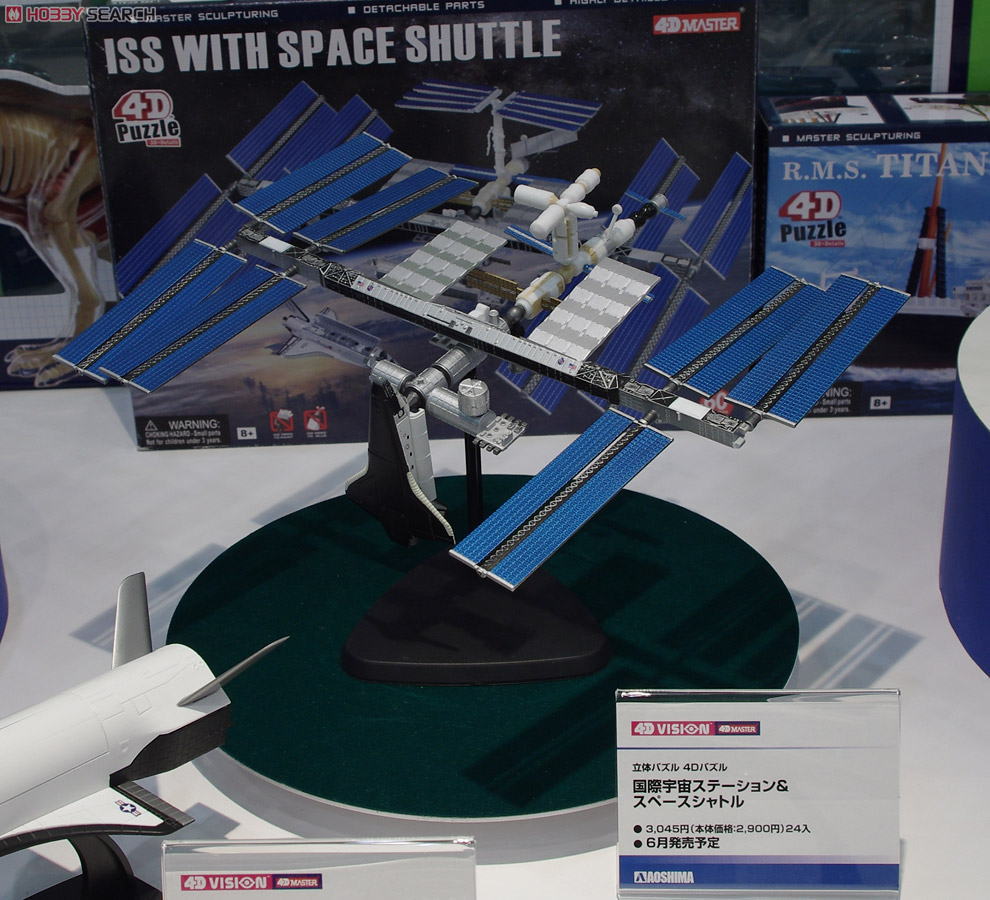国際宇宙ステーション & スペースシャトル (プラモデル) その他の画像1
