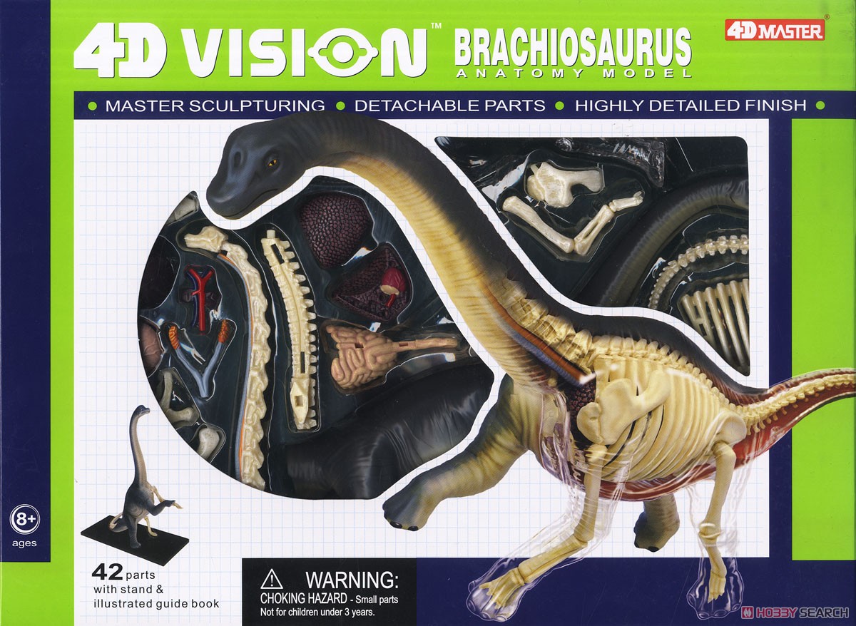3D Puzzle 4D VISION Zootomy No.24 Brachiosaurus Anatomical Model (Plastic model) Package1