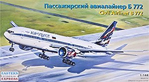 アメリカ ボーイング777-200ER 長距離旅客機/アエロフロート航空 (プラモデル)