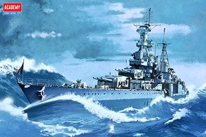 アメリカ海軍 重巡洋艦 CA-35 インディアナポリス (プラモデル)
