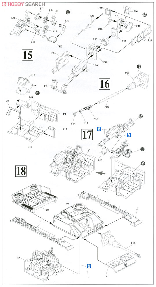 III号突撃砲G型 1944年12月生産車 (プラモデル) 設計図5