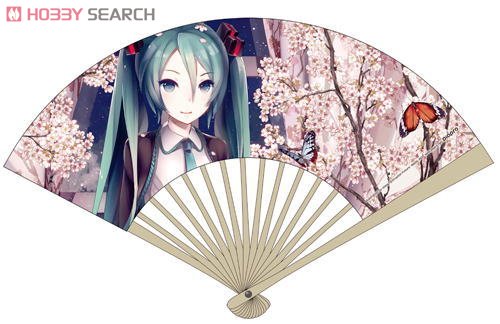 Hatsune Miku Spring Miku Folding Fan (Anime Toy) Item picture1