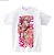 ささみさん@がんばらない フルカラーTシャツ 月読鎖々美 WHITE L (キャラクターグッズ) 商品画像1