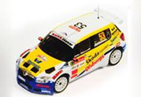 シュコダ ファビア S2000 2010年S-WRC ボーダフォン ラリー ポルトガル #53 P-G.Andersson/A.Fredriksson (ミニカー)