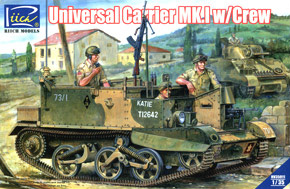 ユニバーサルキャリア Mk.1型兵員輸送車 + 乗員3体 (プラモデル)
