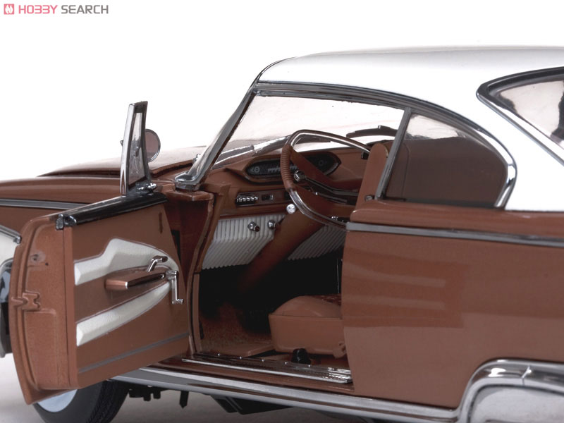 1960年 プリムス フューリー ハードトップ (ホワイト/キャラメルメタリック)   (ミニカー) 商品画像7