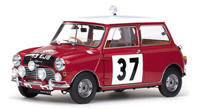 モリス クーパー S - #37 P.Hopkirk / H.Liddon(1st Rallye Monte Carlo 1964) (ミニカー)