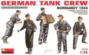 ドイツ 戦車兵  (ノルマンディ1944) (プラモデル)